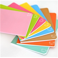 【供应】韩国文具可爱熊清新糖果色A6迷你日记本记事本子特价