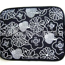 10寸印花内胆包ipad包防水电脑包笔记本内胆包潜水料电脑包