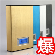 厂供高档礼品品牌移动电源全金属外壳可按照客户要求订制LOGO