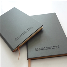 工厂定制：A5变色皮革记事本工作效率本日程本