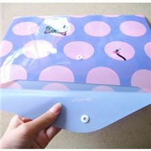 供应文件袋档案袋A4防水按扣塑料资料袋批发