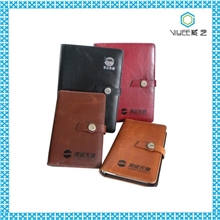 多色可选择实用记事本，记事本，仿皮皮质笔记本定做