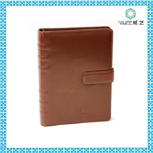 真皮仿皮笔记本定做，变色PU记事本订做