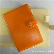 最好的记事本厂家批发定制32K缝线仿皮记事本带搭扣厂家直销