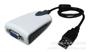 USB2.0显卡USBtoVGA笔记本外置扩展卡