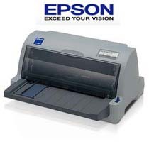 爱普生LQ630K针式票据打印机，税务局推荐型号，730K速度更快