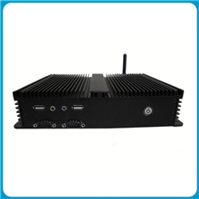 嵌入式整机全铝无风扇一体机双屏显示6串口COM准系统IBOX102