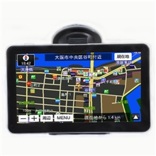工厂直批日本车载7寸高清汽车用便携式GPS导航仪日本语