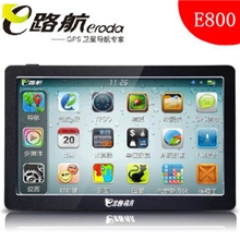 批发e路航E800车载GPS导航仪远峰正版内置4G