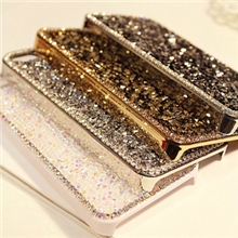 《伙拼》水晶钻手机壳iPhone5手机壳苹果5S手机套新款保护壳