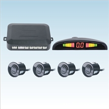 LED新型不带开关小月牙倒车雷达