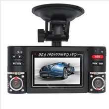 特价：正品F20行车记录仪厂家高清双镜头高清行车记录仪