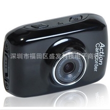 户外运动防水摄像机高清行车记录仪2.0触摸屏头盔摩托车记录仪