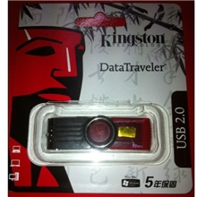 正品原装质保五年金士顿DT1018GB优盘送挂绳
