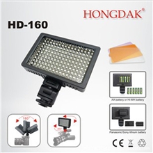 【促销中】HONGDAK鸿达摄影led灯单反相机LED补光灯HD-160