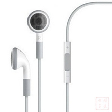 苹果线控耳机Iphone4S/5蓝版/红版音量调节带麦克风厂家批发