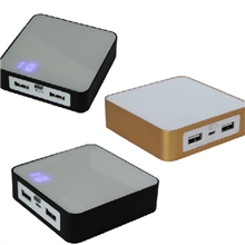 汇邦移动电源金砖10000毫安带电灯