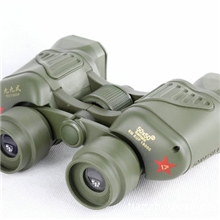 内销热卖！九九式50x50高倍高清军绿双筒望远镜坐标分划测距