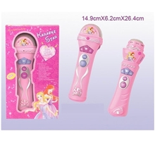 供应麦克风,儿童仿真话筒,塑料音乐灯光麦克风玩具,乐器系列