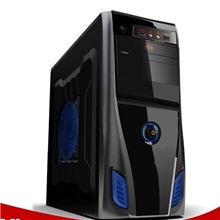 优普时尚超酷机箱个性电脑机箱加厚游戏五金机箱诚招代理X9蓝