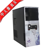 电脑机箱工厂特供山水系面板超值标准机箱2556