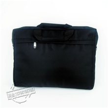 厂家直供15寸黑色通用电脑包礼品笔记本包可印商标斜纹