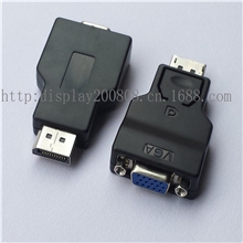 厂家热销：DPTOVGA转换器displaytovgaF高清转接头批发