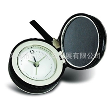 厂家直销德国philippi（斐利比）金属圆形拉链式旅行闹钟