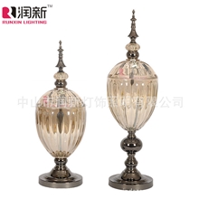 热销欧式后现代玻璃家居饰品奖杯摆件软装饰品MS1084L系列