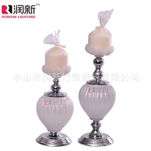 厂家批发高档玻璃工艺品摆件欧式后现代风格MS1963系列