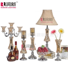 【润新米洛】现代高档玻璃工艺品摆件花插MZ1880系列