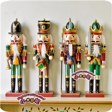 胡桃夹子木偶兵摆件30CM欧式家居装饰礼品摆设结婚送礼物