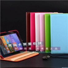 三星Galaxyp3100皮套p3100旋转保护套荔枝纹平板皮套