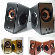 震动膜音箱USB2.0对箱有源2.0音箱礼品电脑小音响音朵YD-01