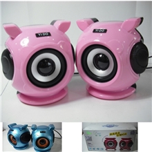 振膜低音音箱USB小对箱礼品音箱电脑音响音朵YD-外星人