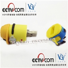 u盘开模神偷奶爸U盘卑鄙的我卡通创意奶爸可爱小黄人1G16G优盘