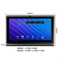 厂家直销超薄7寸打电话/通话平板电脑5点电容屏安卓4.0q88