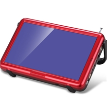 厂家直销全能点歌王9寸大屏幕视频扩音器带电视收音功能