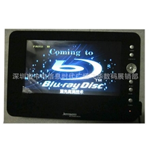 专业品质平板型PortableDVD可移动播放多格式USB接口