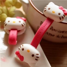 厂家直销kitty猫绕线器集线器理线器卡通绕线器耳机绕线器