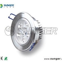 供应大功率LED天花灯贴片式筒灯6W天花灯