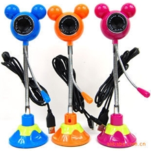 G203大米奇高清电脑摄像头1000万像素免驱动带麦克风