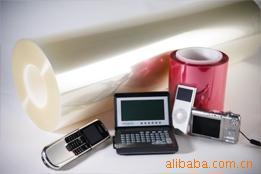 低价销售三层硅胶保护膜双层硅胶PET保护膜静电吸咐膜