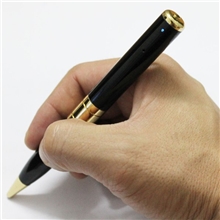 拍照钢笔圆珠笔蓝色水笔多功能数码高清摄相会议笔