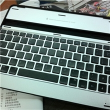 厂家供应iPad234铝合金蓝牙无线键盘苹果移动键盘