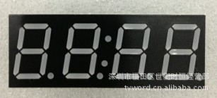 LED数码管0.56英寸四位时钟共阴共阳红色数码管12PIN