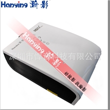 标准1280*768高清高亮LED140W读U盘投影机家用家用投影机