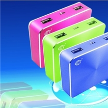 品牌正品移动电源充电宝大容量11200毫安金属炫彩移动电源