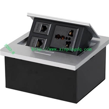 弹起式桌面插座/三位桌面信息桌面插座厂家直销多功能桌面插座