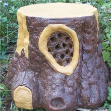 供应OMAR草地音箱，卡通仿真草地音响，树桩型音箱